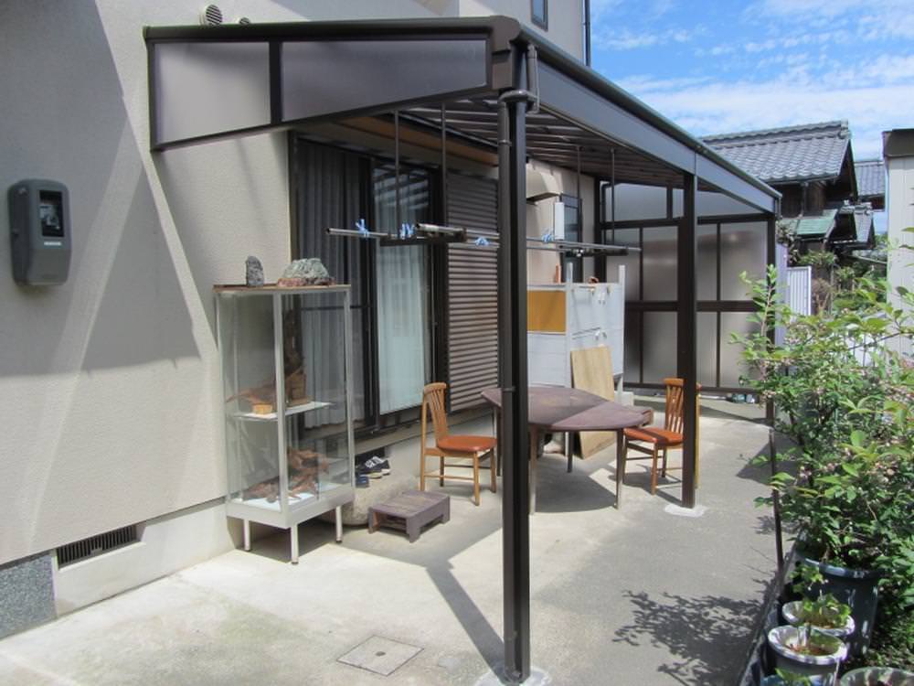 テラス屋根取替工事　Ｎ様邸
