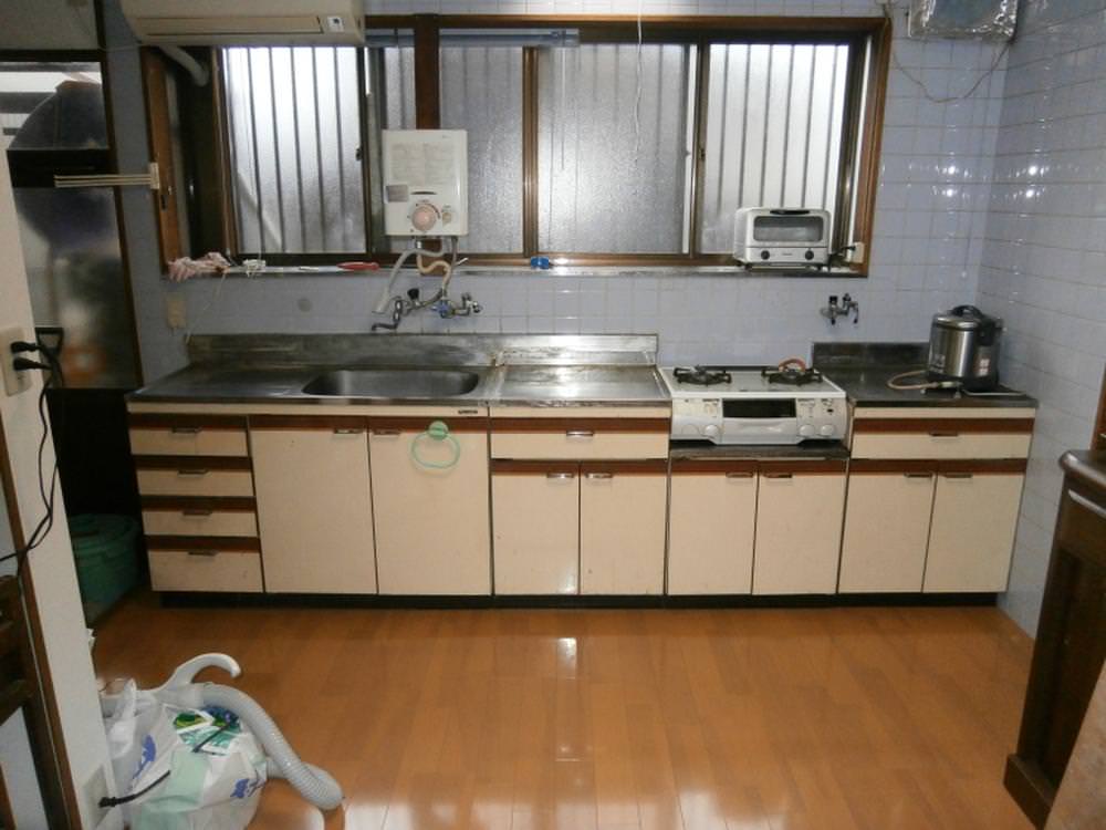 流し台取替工事