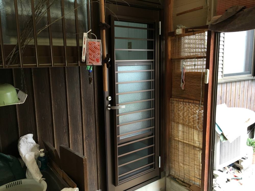 風通し対策で通風ドアへ取替　M様