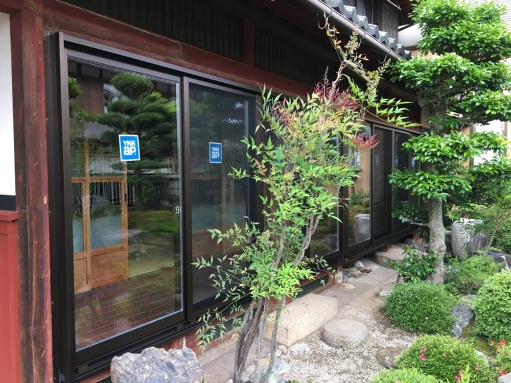 縁側サッシ取替工事　O様邸
