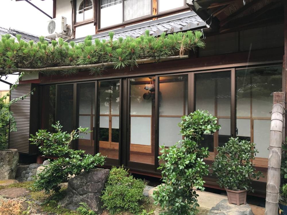 木製からアルミサッシへ