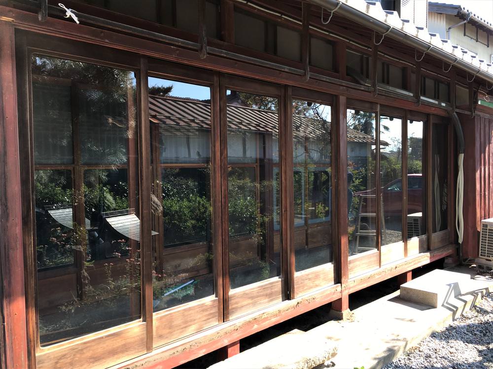 古くなった縁側も一緒に☆