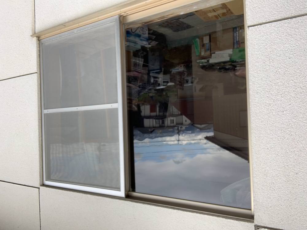 強い雨だと雨漏れがして☂