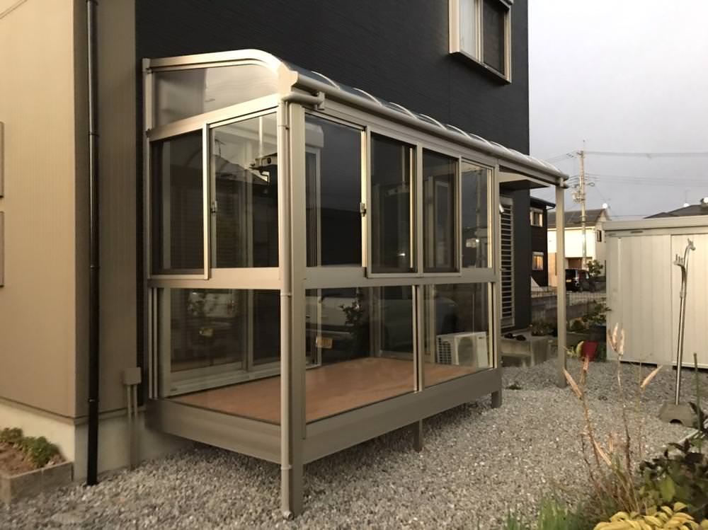 花粉対策のため☆ソラリア設置