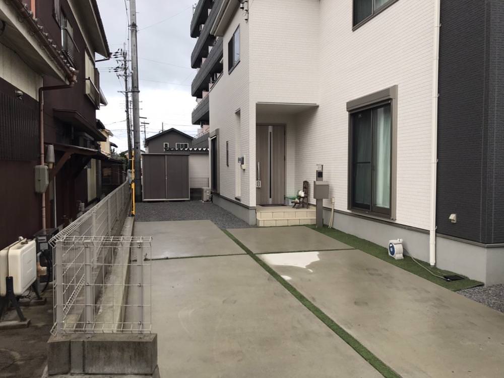 新築のお家にカーポート設置(^^♪