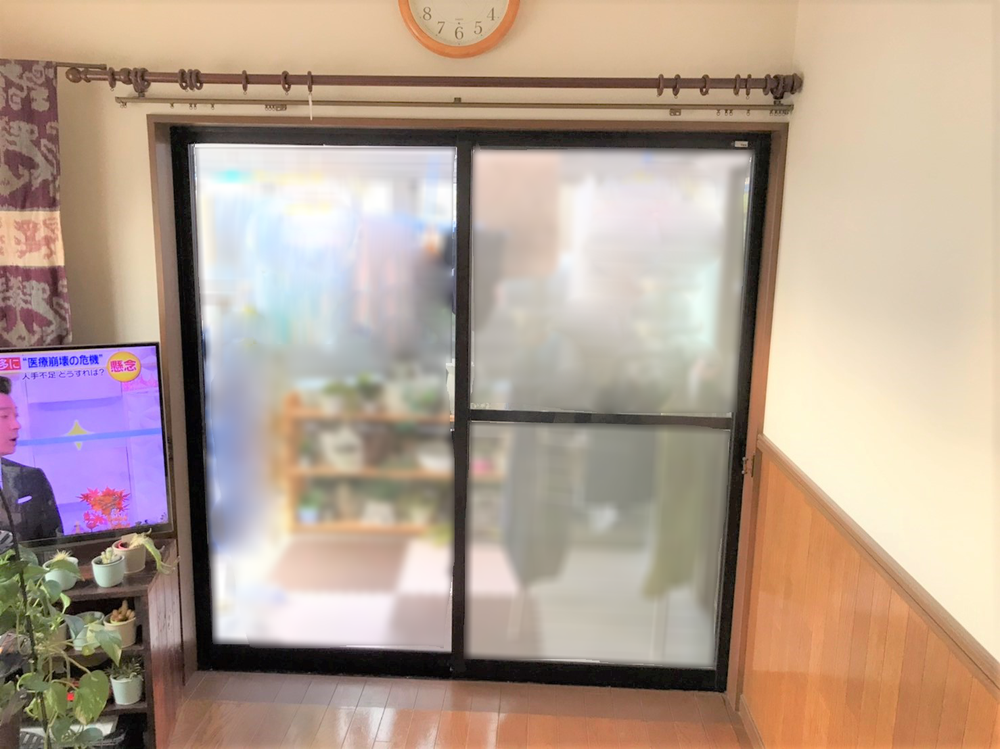 マドリモで窓からの寒さを軽減！③
