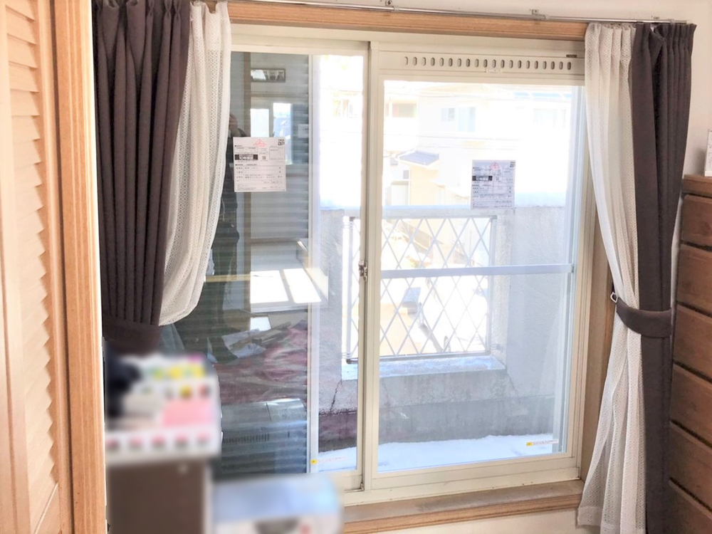 窓はそのまま、ガラスだけ性能アップ！④