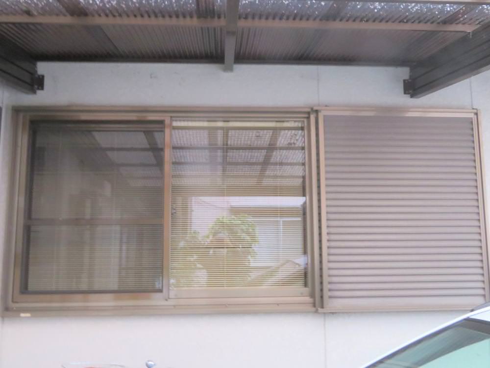 電動シャッターで窓をあけずに開け閉めかんたん♬⑤