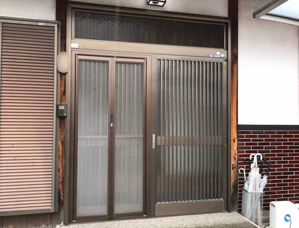 枠を利用してあっという間に交換！取替用ドアリモ♪