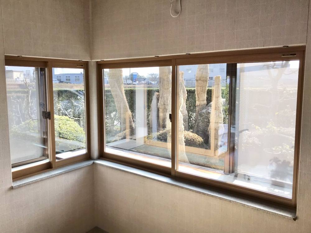 出窓に内窓をつけて寒さ対策！