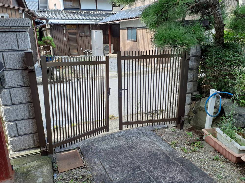 YKK AP ルシアス 門扉で快適に✨