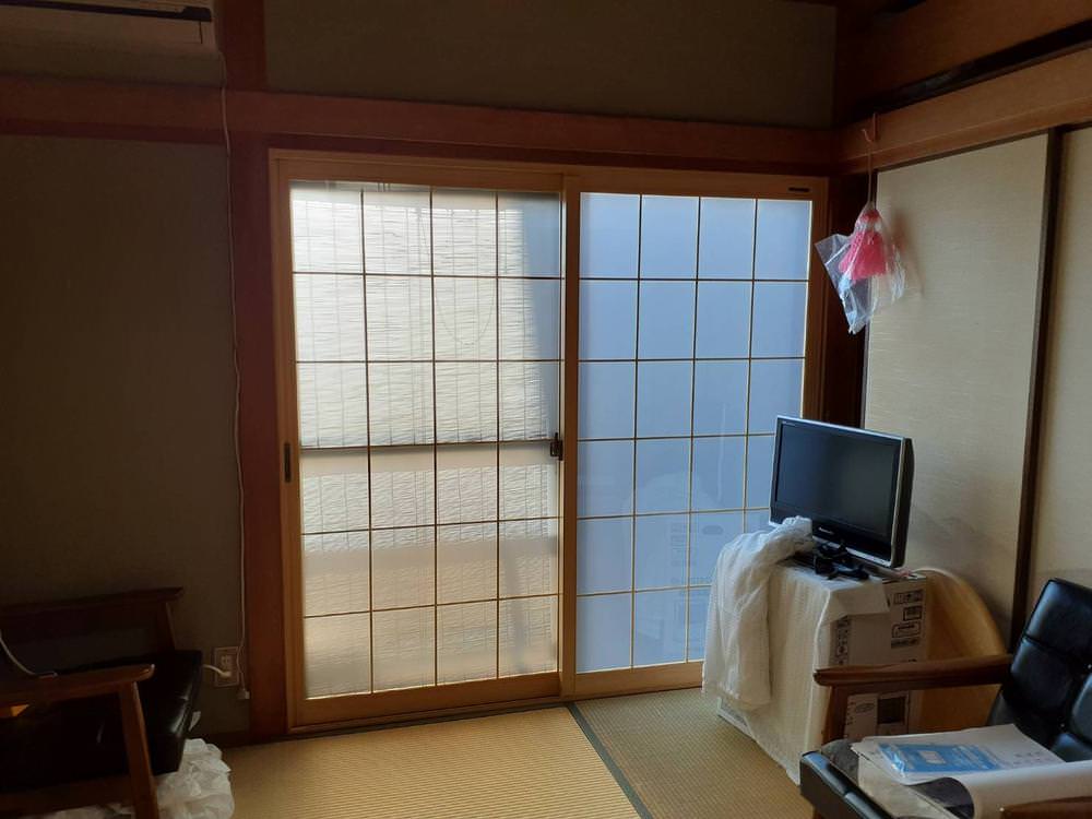和室にぴったり!!障子タイプの内窓取付①