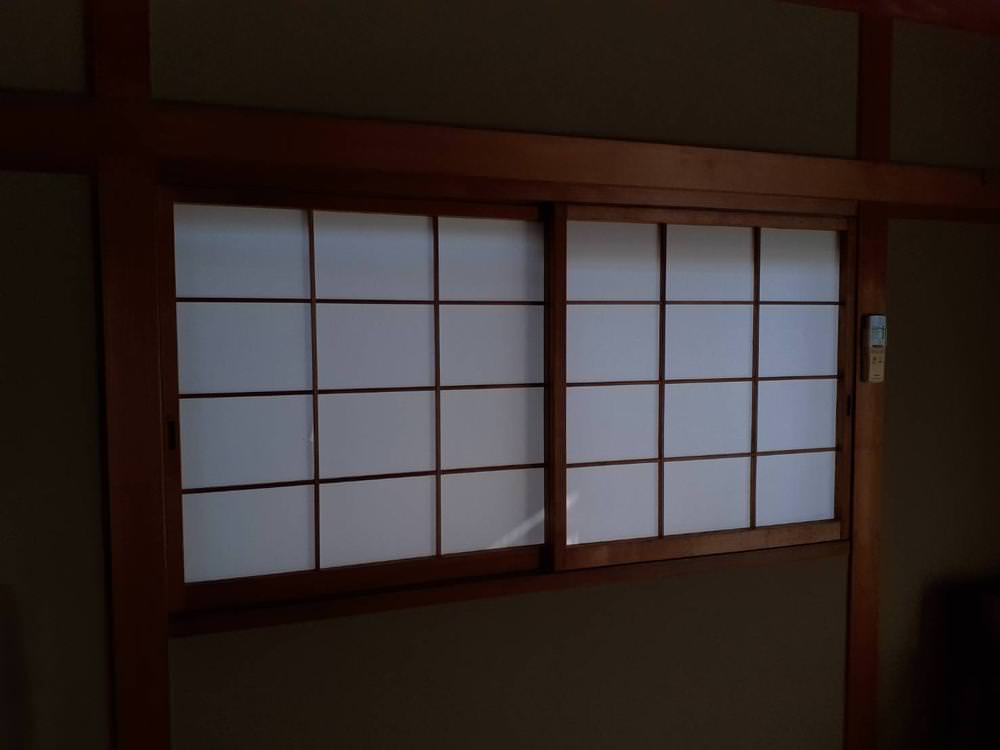 和室にぴったり!!障子タイプの内窓取付②