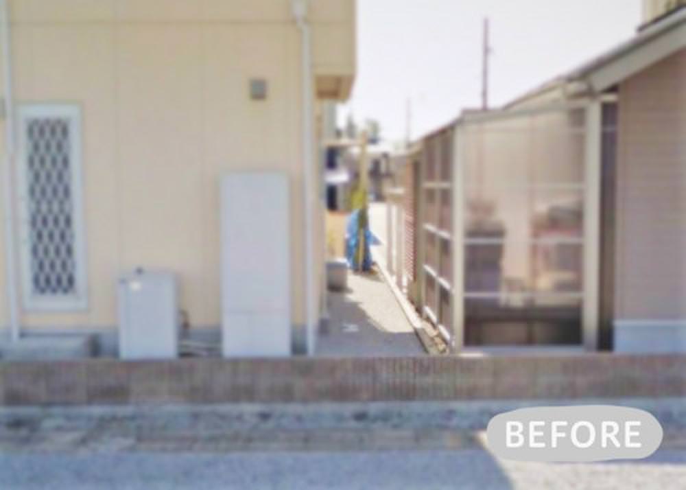 フェンスで防犯性やプライバシーをしっかり守ります②裏側