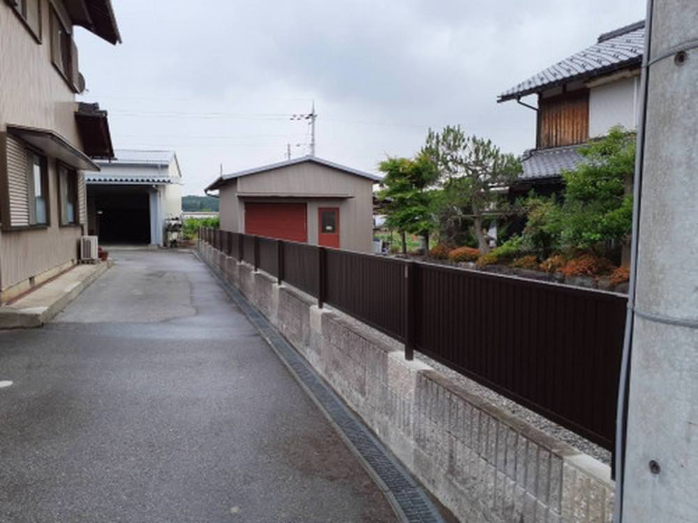 シンプレオフェンスを施工させていただきました