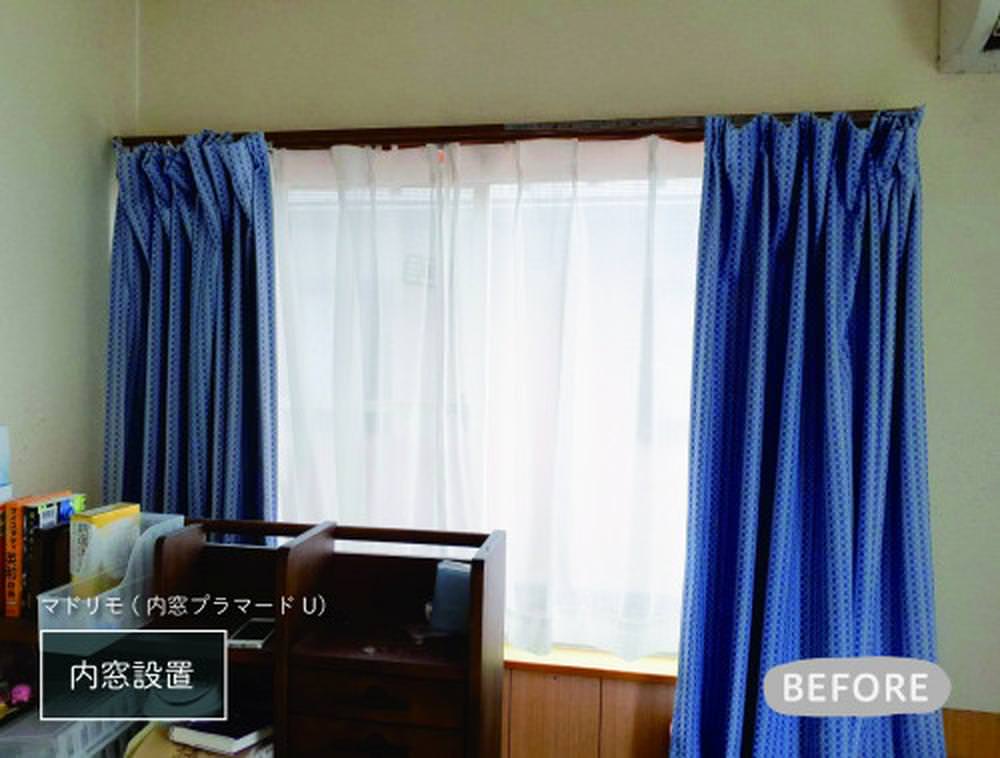 それぞれのお部屋に合った内窓3カ所デザイン③木目ナチュラル