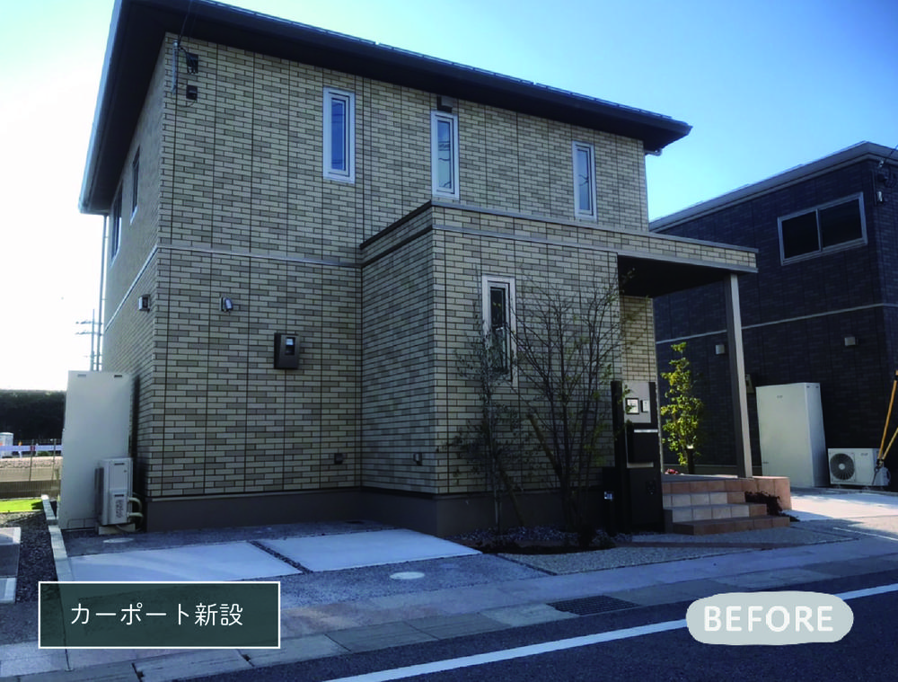 大雪でも安心！カーポート『Gポートpro』の新設をさせていただきました。