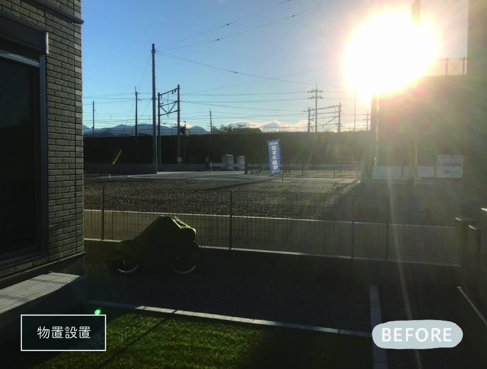 収納力ばっちりな物置設置で生活を快適に♪