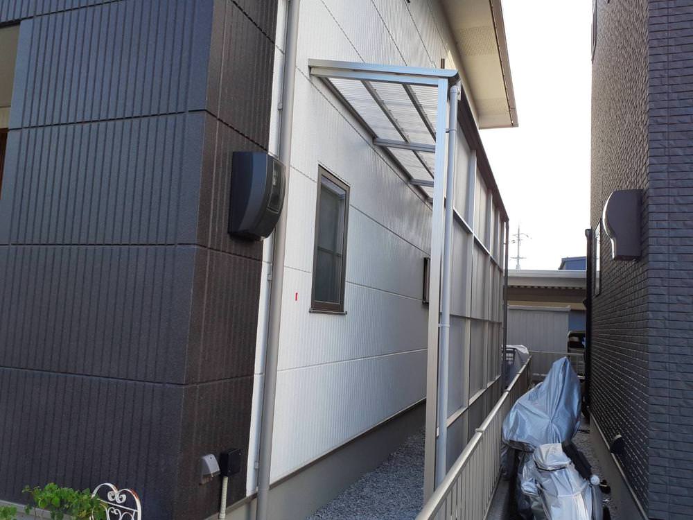 ストックヤードを施工させていただきました。