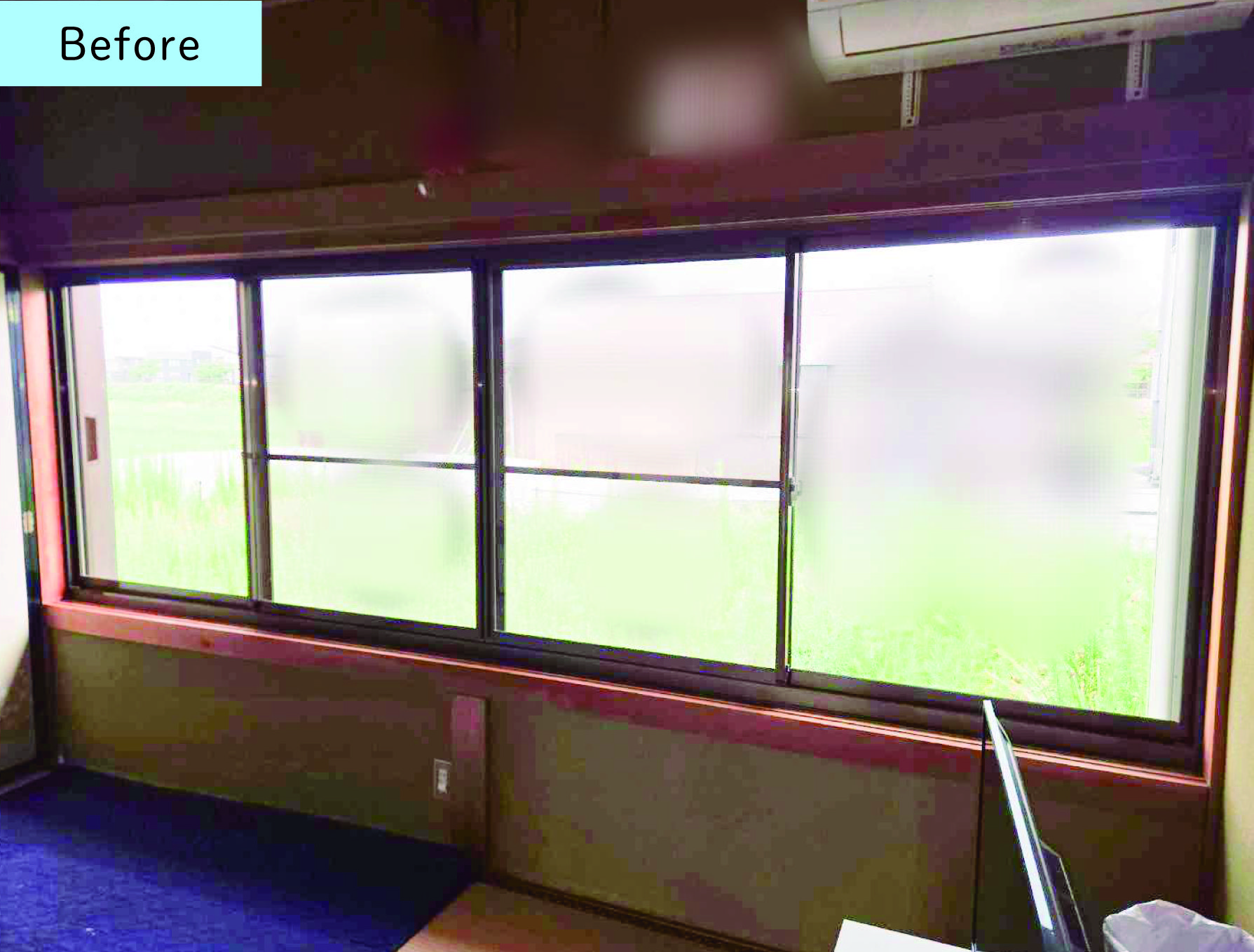 4枚建て窓も内窓プラマードUで決まり！【米原市】
