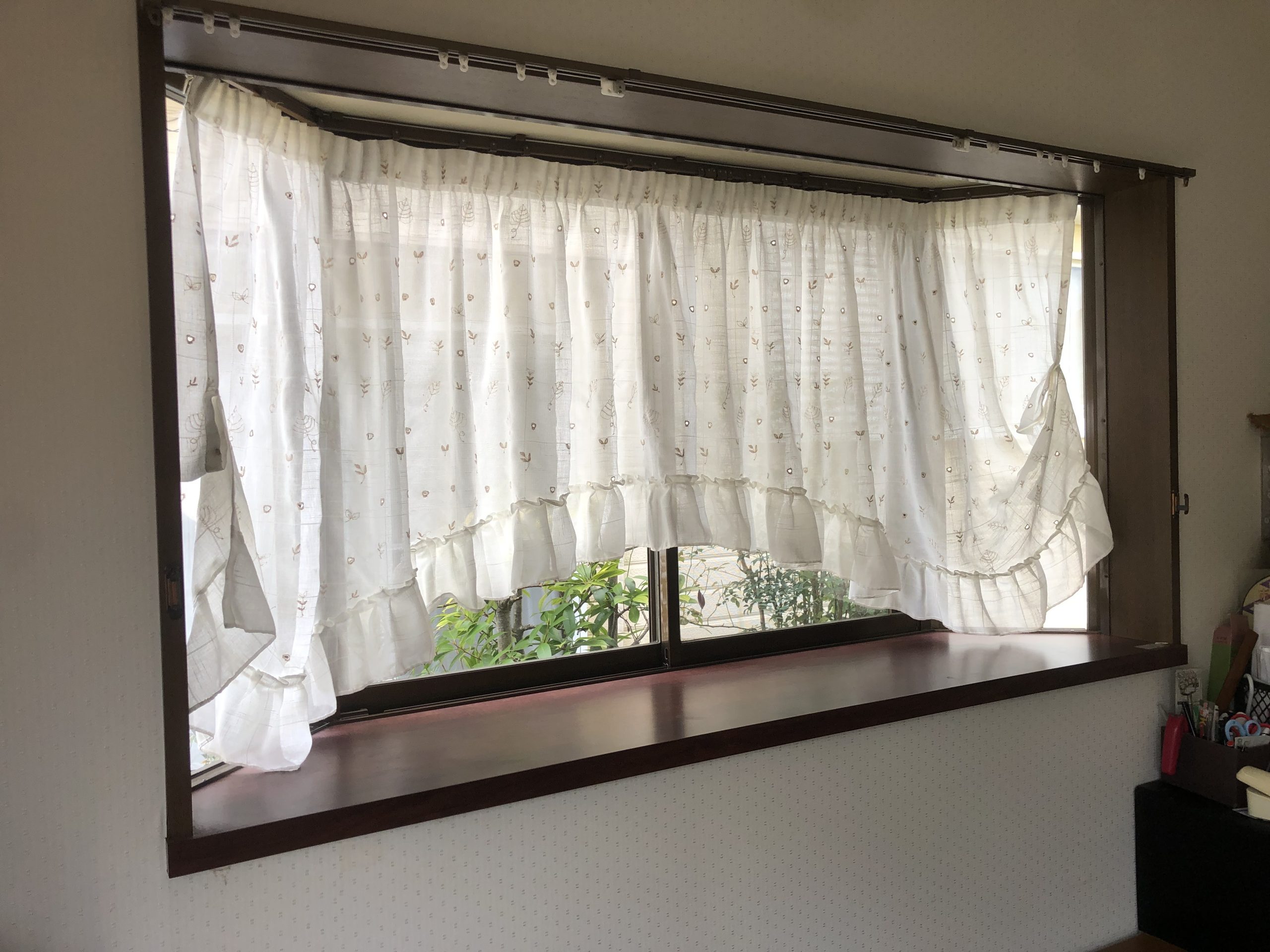 出窓にウチリモで素敵なショーケース