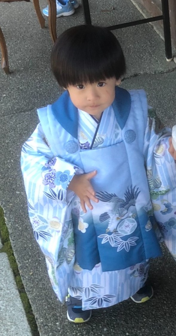 2歳半の七五三。