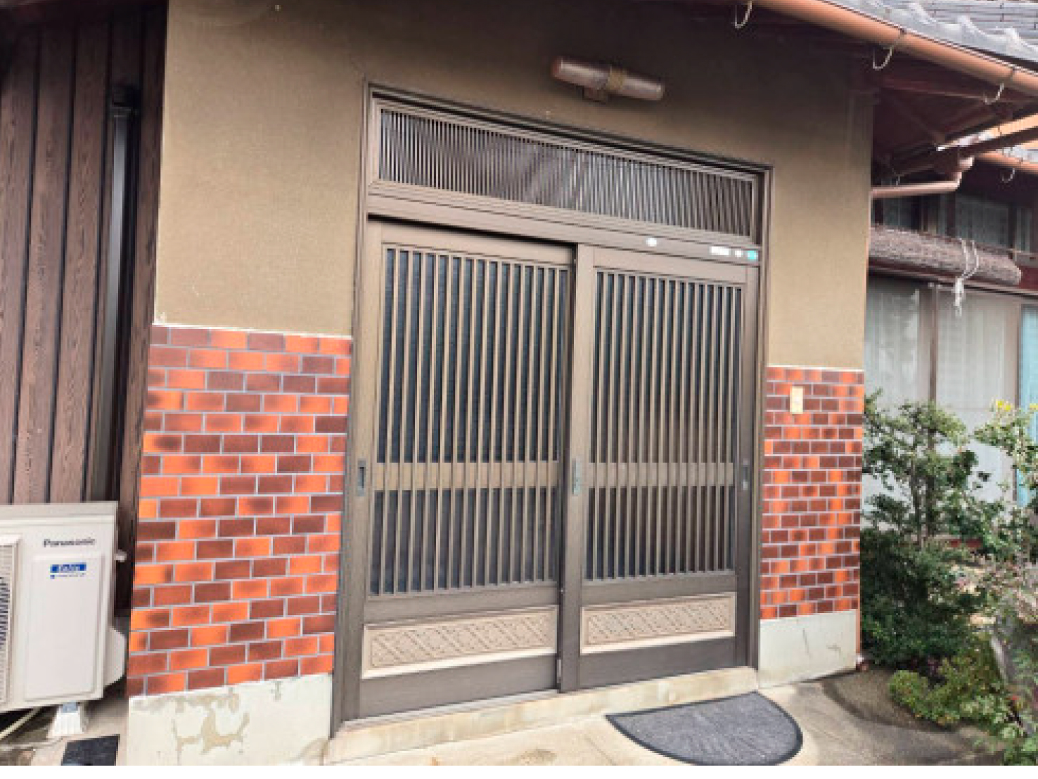 玄関引戸を１日で快適リフォーム！