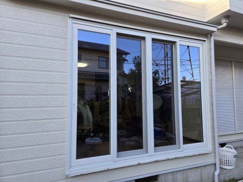 古い窓を一新　見た目も性能もアップした窓交換工事
